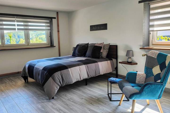 Gîte pour 6 personnes, avec jardin et balcon, animaux acceptés à Oberbronn - 4