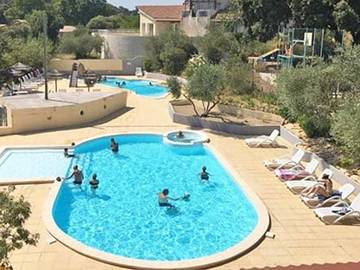 Bungalow für 2 Personen, mit Kinderpool in Hérault