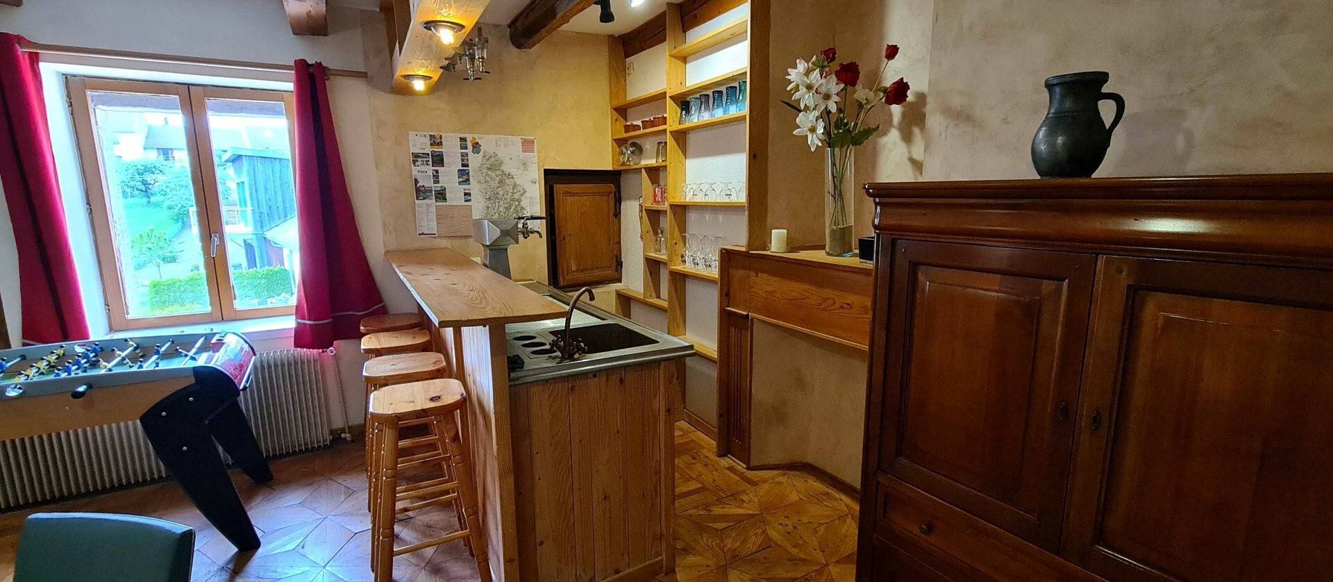 Ferienhaus „Grand Gîte in der Seenregion“ mit Wlan in Bonlieu, Französischer Jura