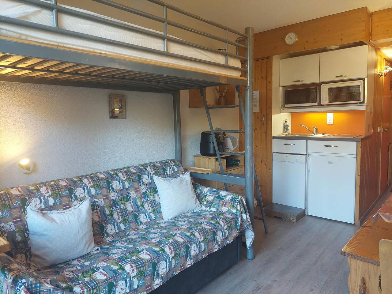 Studio entier, Studio cosy pour 2 pers, balcon vue Mont Blanc in Arc 1800, Bourg-Saint-Maurice