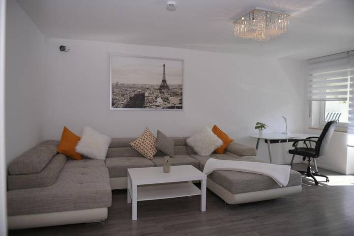 Ferienwohnung für 4 Personen, mit Garten und Ausblick - 1