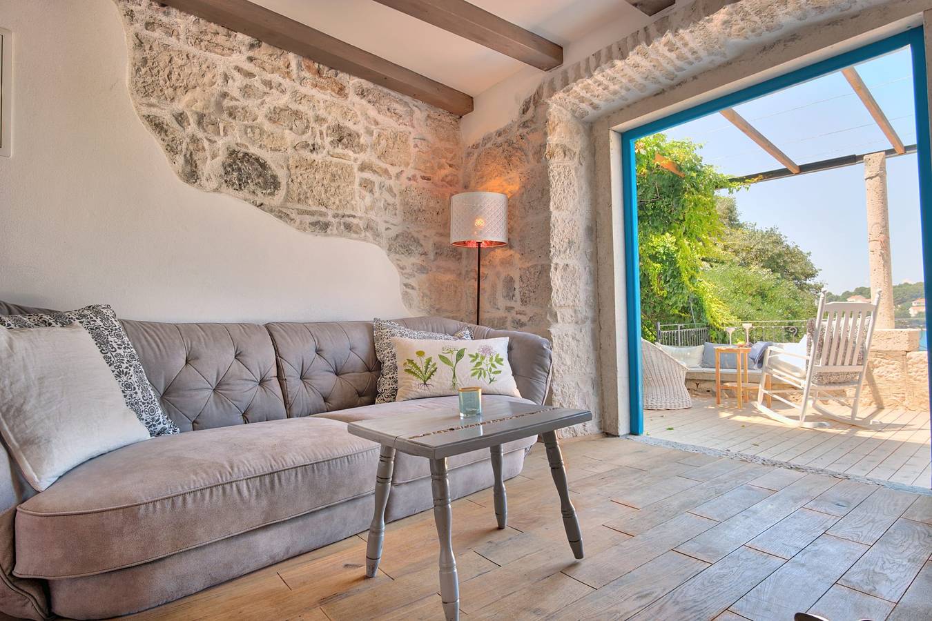 Ganze Wohnung, Öko-Aparthotel The Dreamers' Club - Arabia für 5 in Lumbarda, Korcula