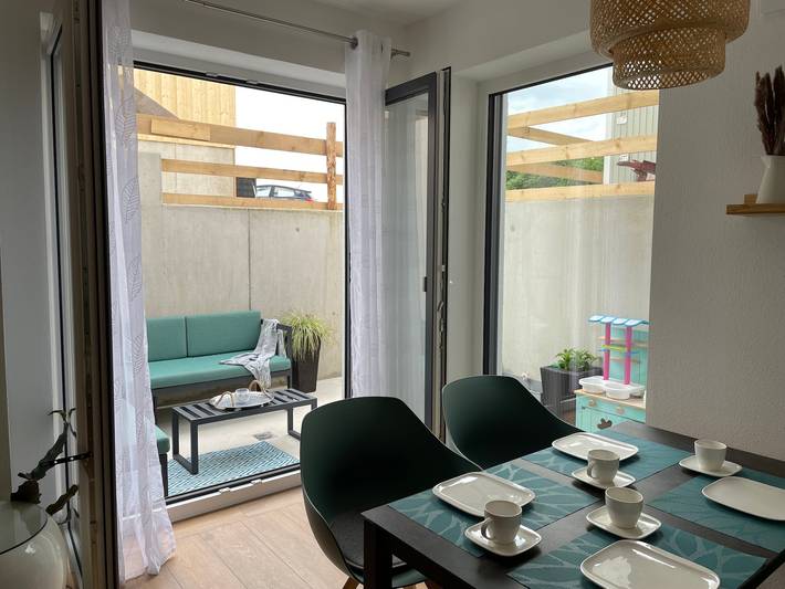 Ganze Wohnung, Ferienwohnung 'Familienglück Nähe München' mit Privatterrasse und Wlan in Pfaffing, Landkreis Rosenheim