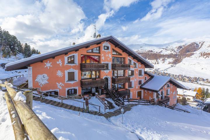 Apartamento para 4 personas, con terraza en Livigno