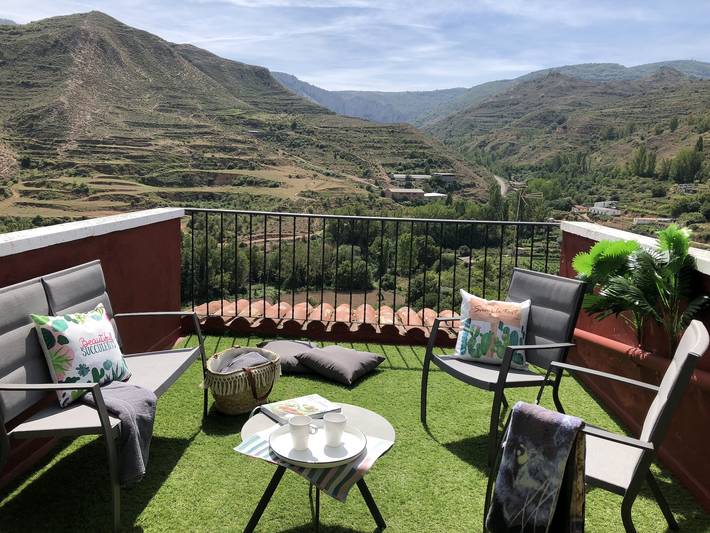 Casa vacacional para 6 personas, con terraza en La Rioja