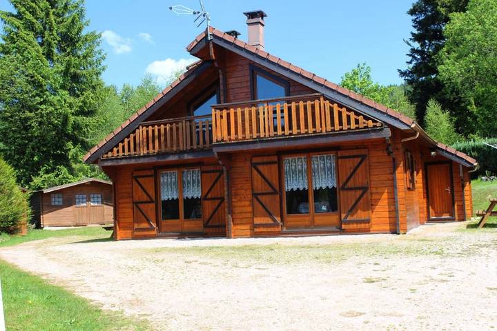 Chalet pour 6 personnes, avec Balcon ainsi que Jardin et Vue