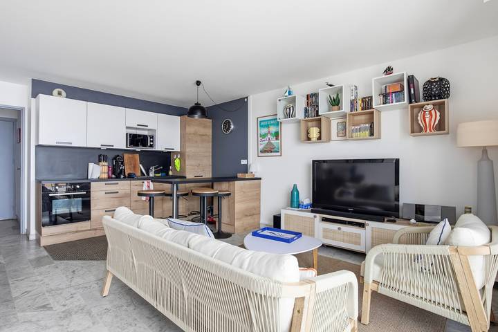 Appartement entier, Balcon sur les Vagues - Terrasse vue sur la mer in Sète, Côte méditerranéenne (France)