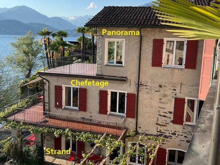 Ferienwohnung für 4 Personen, mit Seeblick und Balkon in Gambarogno - 4