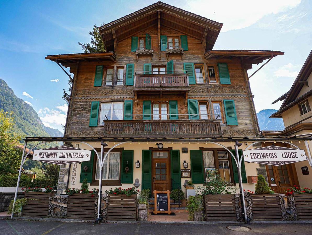 Edelweiss Lodge in Wilderswil, Lac de Thoune