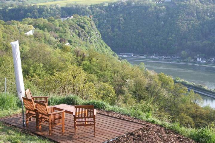 Ferienwohnung für 3 Personen, mit Ausblick und Garten in Loreley - 4