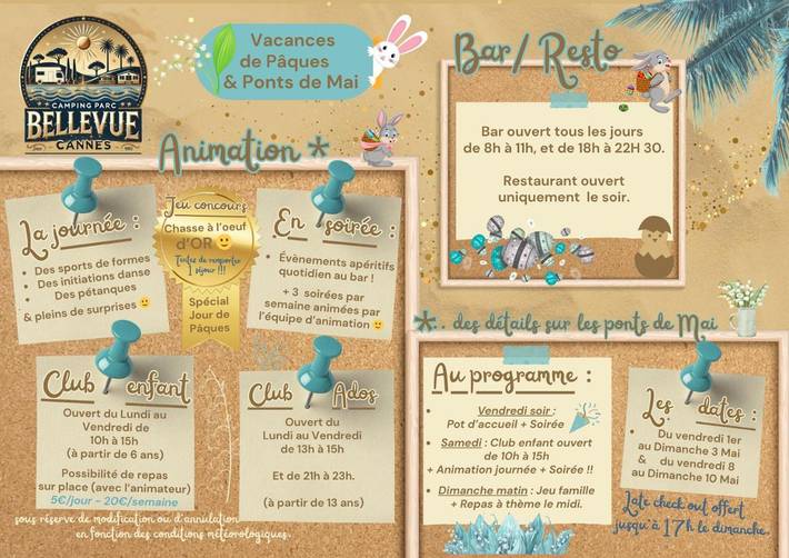 Camping pour 3 personnes, avec terrasse ainsi que piscine et jacuzzi, animaux acceptés à Cannes - 3