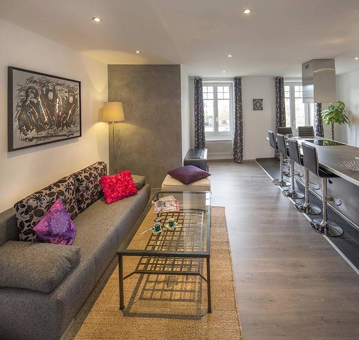 Gîte pour 6 personnes, avec Balcon ainsi que Terrasse et Vue dans Office de Tourisme de Saverne