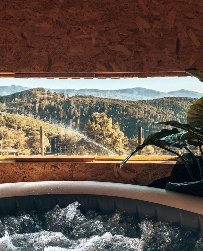 Parc de vacances pour 4 personnes, avec jardin ainsi que jacuzzi et piscine au Portugal - 3