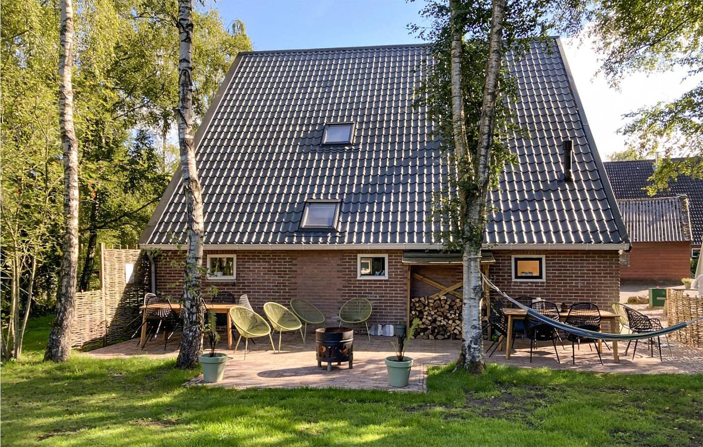 Ferienhaus für 12 Personen mit Ausblick in Drenthe