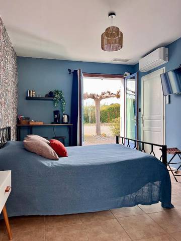 Gîte pour 3 personnes, avec terrasse à Peyriac-de-Mer