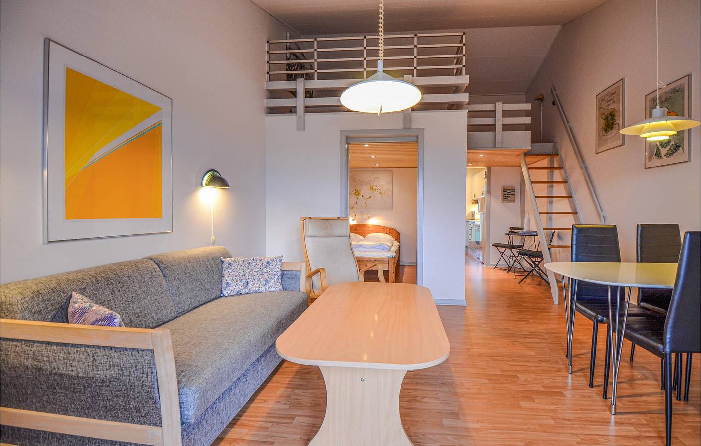 Ganze Ferienwohnung, Ferienwohnung für 5 Personen mit Terrasse in Knebel, Süddjursland