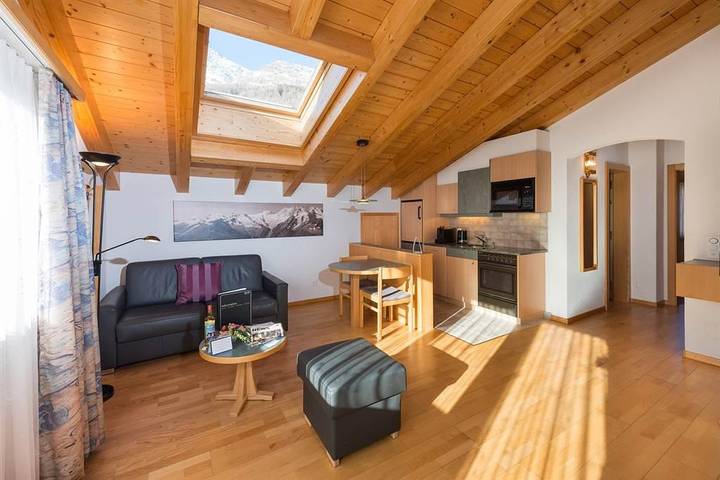 Gîte pour 5 personnes, avec vue et terrasse à Saas-Fee - 3