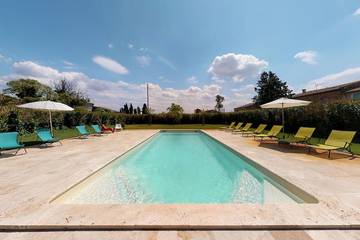 Gîte pour 4 personnes, avec piscine et jardin, animaux acceptés à Fabrezan