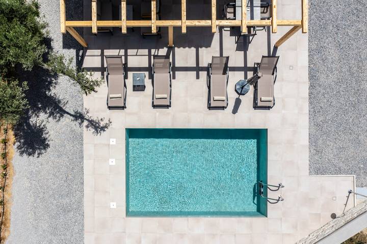 Villa für 4 Personen, mit Garten und Pool auf Kreta - 3