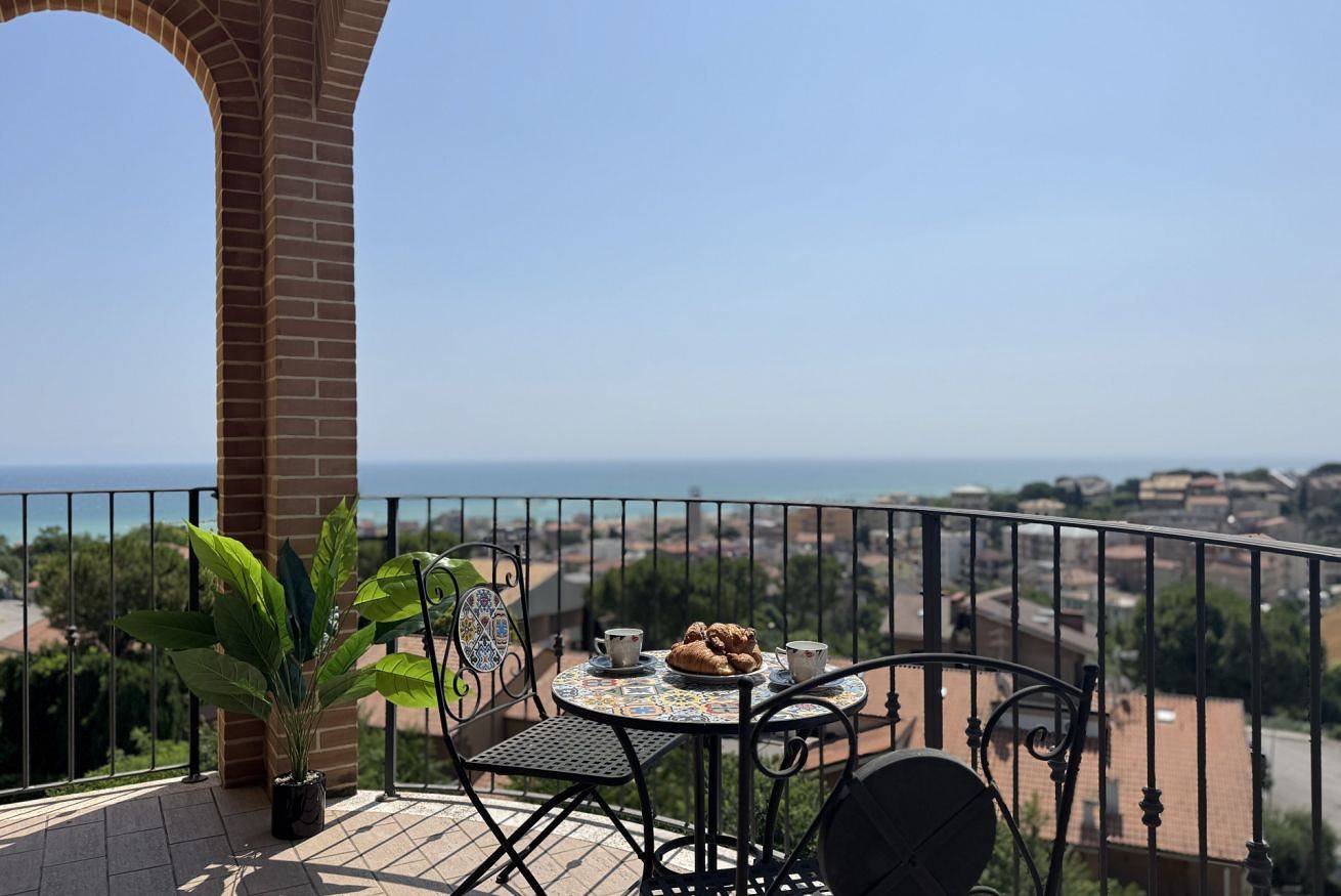 Apartamento entero, Re del mare [Bellissima vista mare, Wifi, Ac, Parcheggio privato] in Porto Sant'Elpidio, Provincia de Fermo