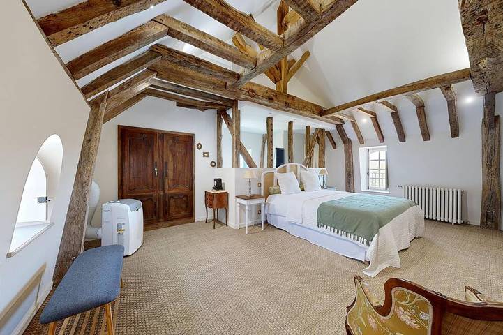 Château pour 15 personnes, avec sauna ainsi que jacuzzi et jardin dans la Sarthe - 4