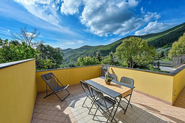 Maison de vacances pour 4 personnes, avec piscine et balcon, animaux acceptés - 1