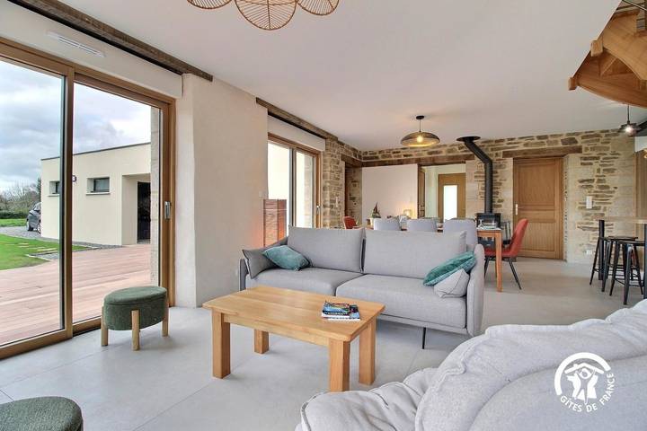 Gîte pour 4 personnes, avec Terrasse ainsi que Jardin et Vue à Arzal - 3