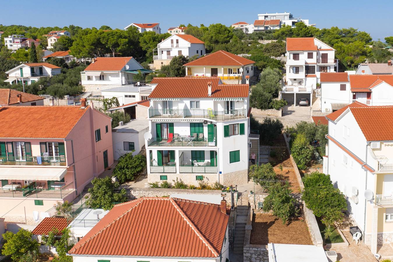 Ganze Wohnung, 1-Zimmer-Ferienwohnung am Strand Jezera, Murter A-796-e in Tisno, Murter