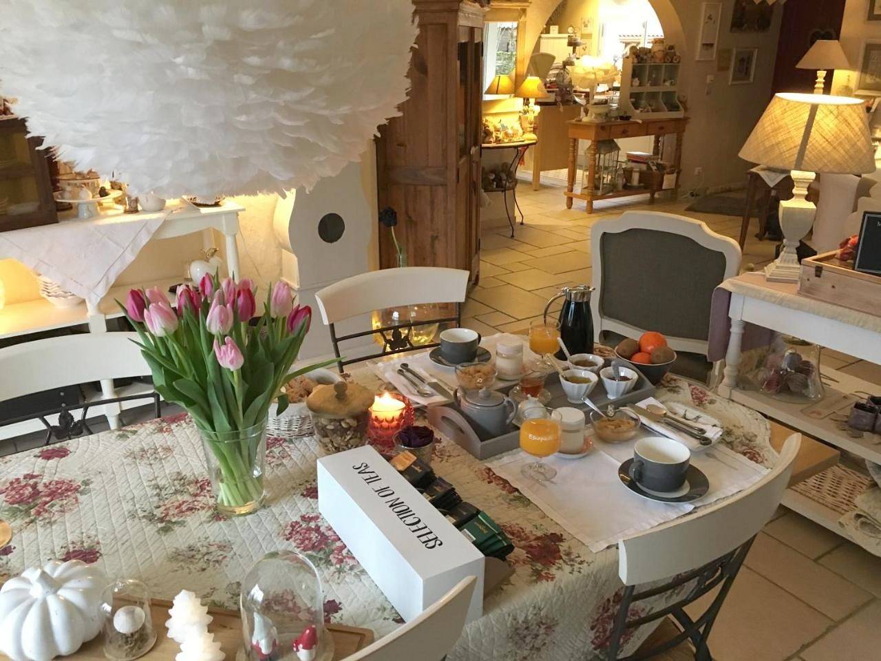 Double Room with Garden View in Lalbenque, Quercy