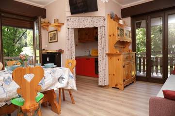Gîte pour 5 personnes, avec balcon et vue à Limone Piemonte