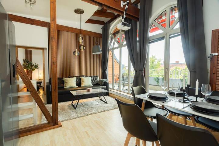 Ferienwohnung für 8 Personen, mit Balkon und Terrasse sowie Ausblick in Tempelhof Berlin - 2