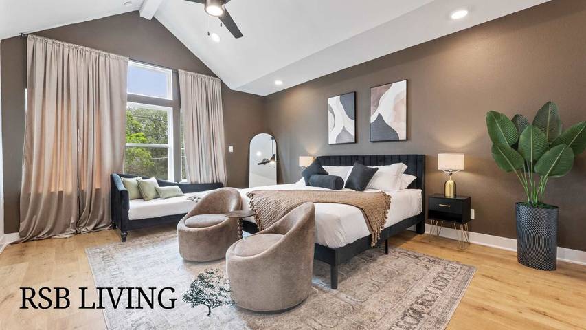 Vacation house for 9 people, with yard, with pets in Houston