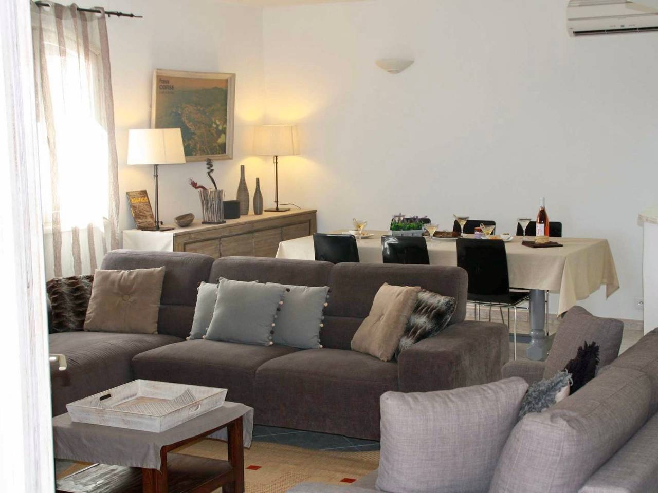 Mit Meerblick, 500m bis zum Strand in Maora, Bonifacio Corsica