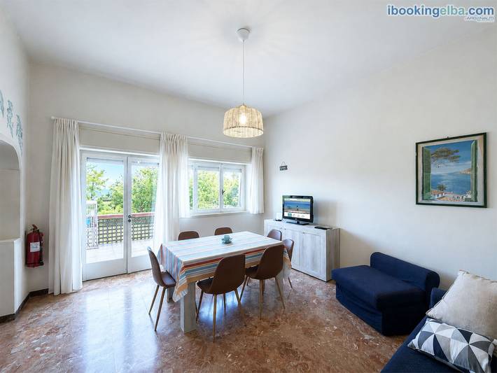 Appartement de vacances entier, Appartement de vacances pour 6 personnes avec terrasse in Spiaggia delle Ghiaie, Portoferraio