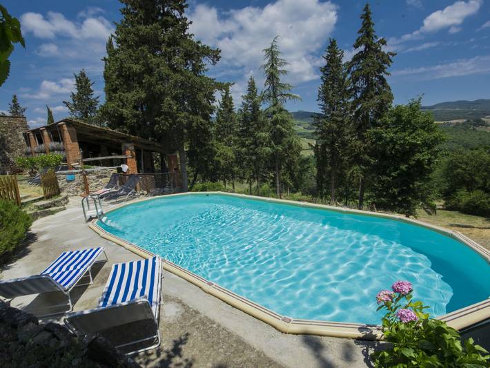 Ferienhaus für 4 Personen, mit Terrasse und Garten in der Toskana - 3