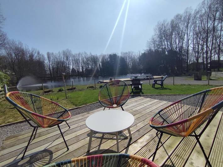 Gîte pour 7 personnes, avec vue sur le lac ainsi que vue et jardin à Bourbourg - 4