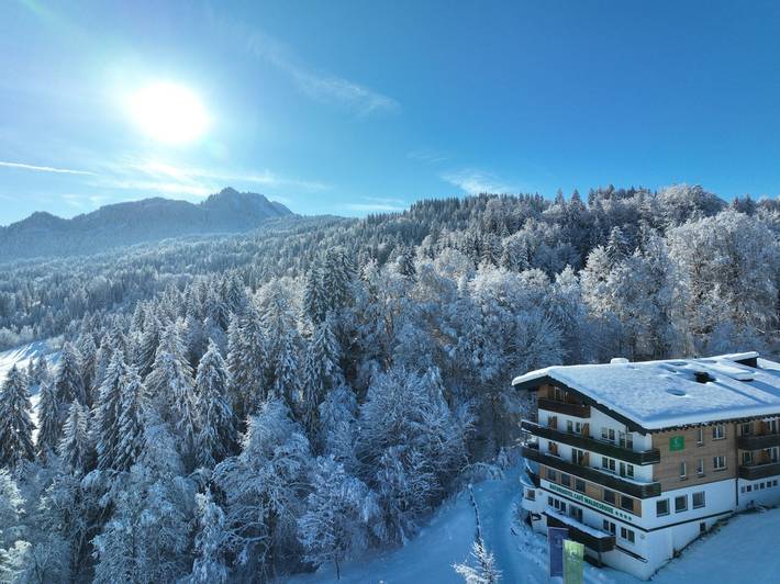 Hotel für 2 Personen, mit Garten und Sauna sowie Pool, mit Haustier im Allgäu