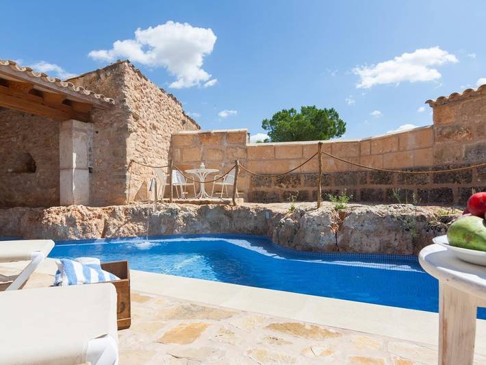 Finca für 4 Personen, mit Balkon/Terrasse und Pool in Algaida - 3