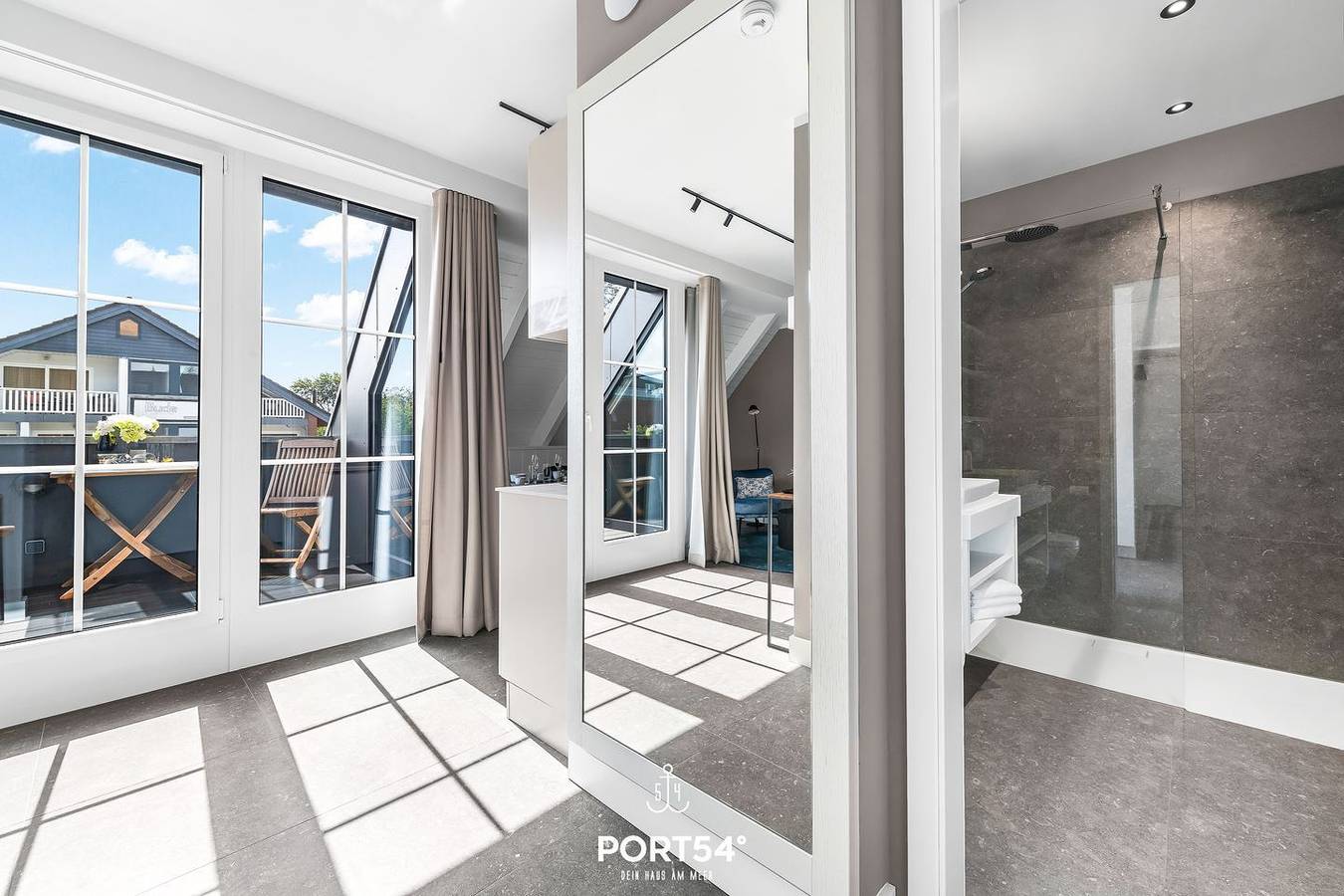 Ganze Wohnung, Erholen und zurücklehnen auf 45 qm mit Balkon in Top Lage in St. Peter-Ording in St. Peter-Bad, St. Peter-Ording