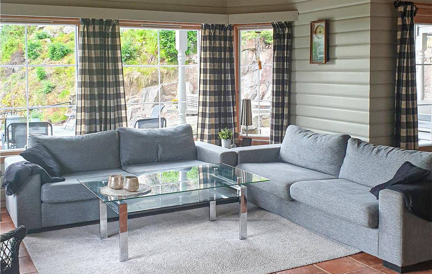 Feriehus for 11 personer med hage in Lindesnes 