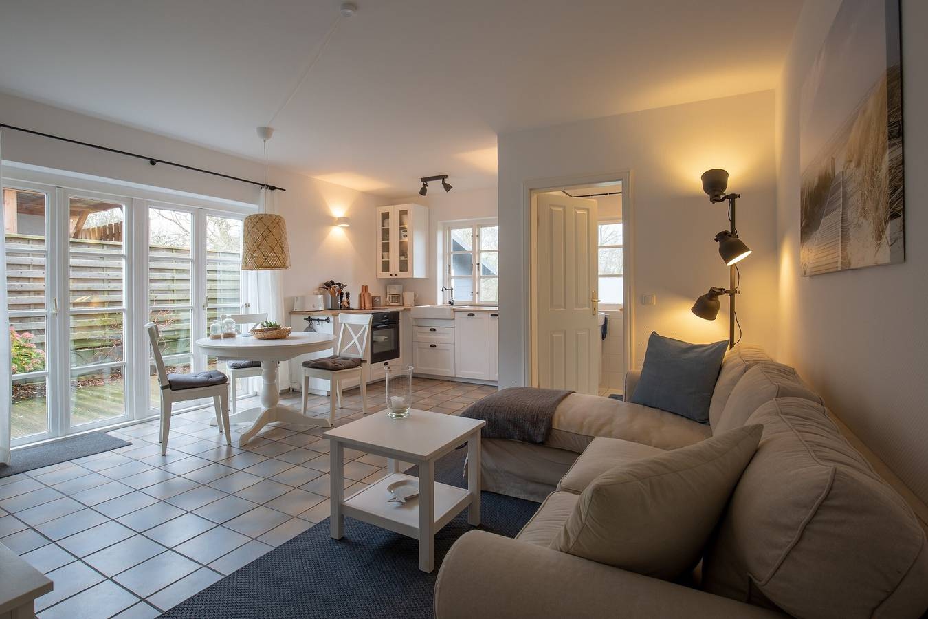 Ganze Wohnung, Apartment Friesenhaus Liebesallee Nr. 6 mit Garten, Balkon und Wlan in Pellworm, Nordseeküste