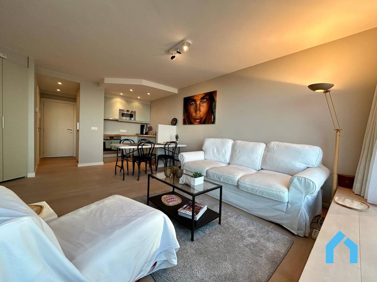 Geheel appartement, Studio in Knokke-Heist met Zeezicht in Duinbergen, Knokke-Heist