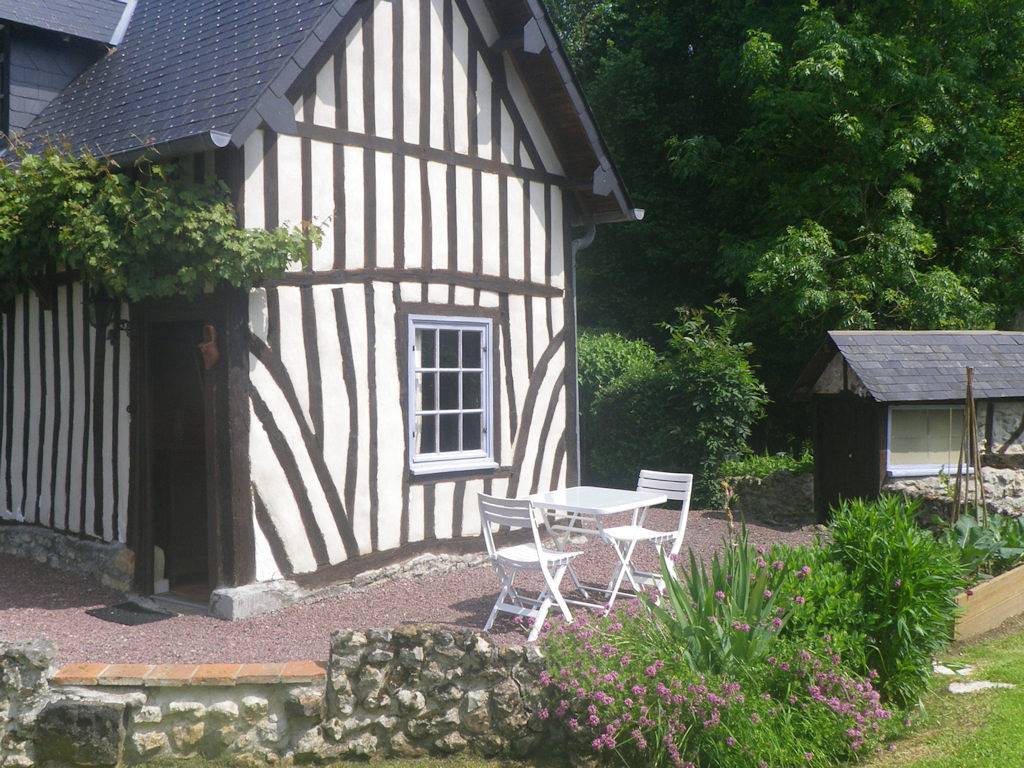 Maison typique normande in Grangues, Région de Lisieux