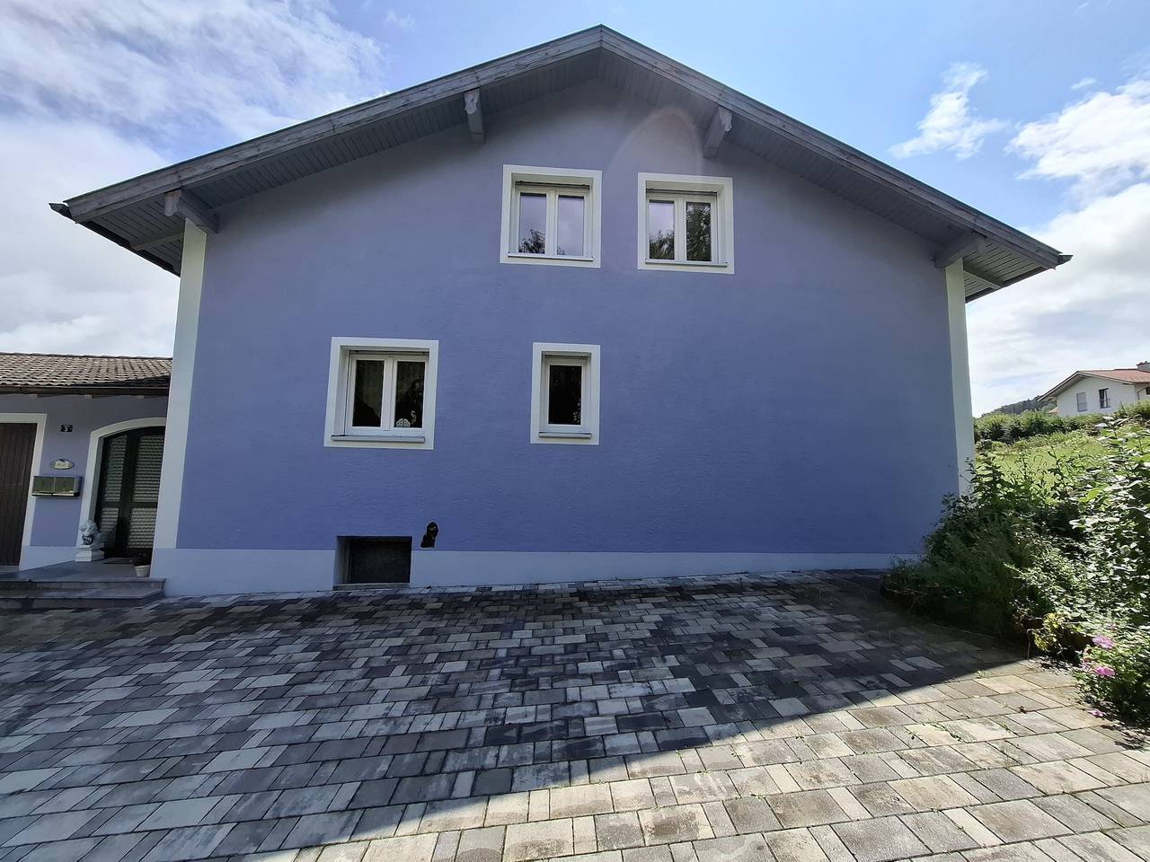 Ganze Ferienwohnung, Haus Seeglück - Ferienwohnung 110qm, 2 Schlafzimmer, Garten & Balkon in Tachinger See, Taching am See