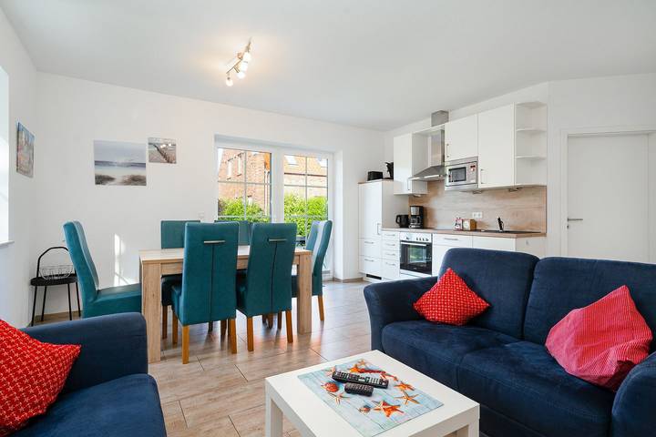 Ferienwohnung für 4 Personen, mit Garten und Terrasse in Greetsiel