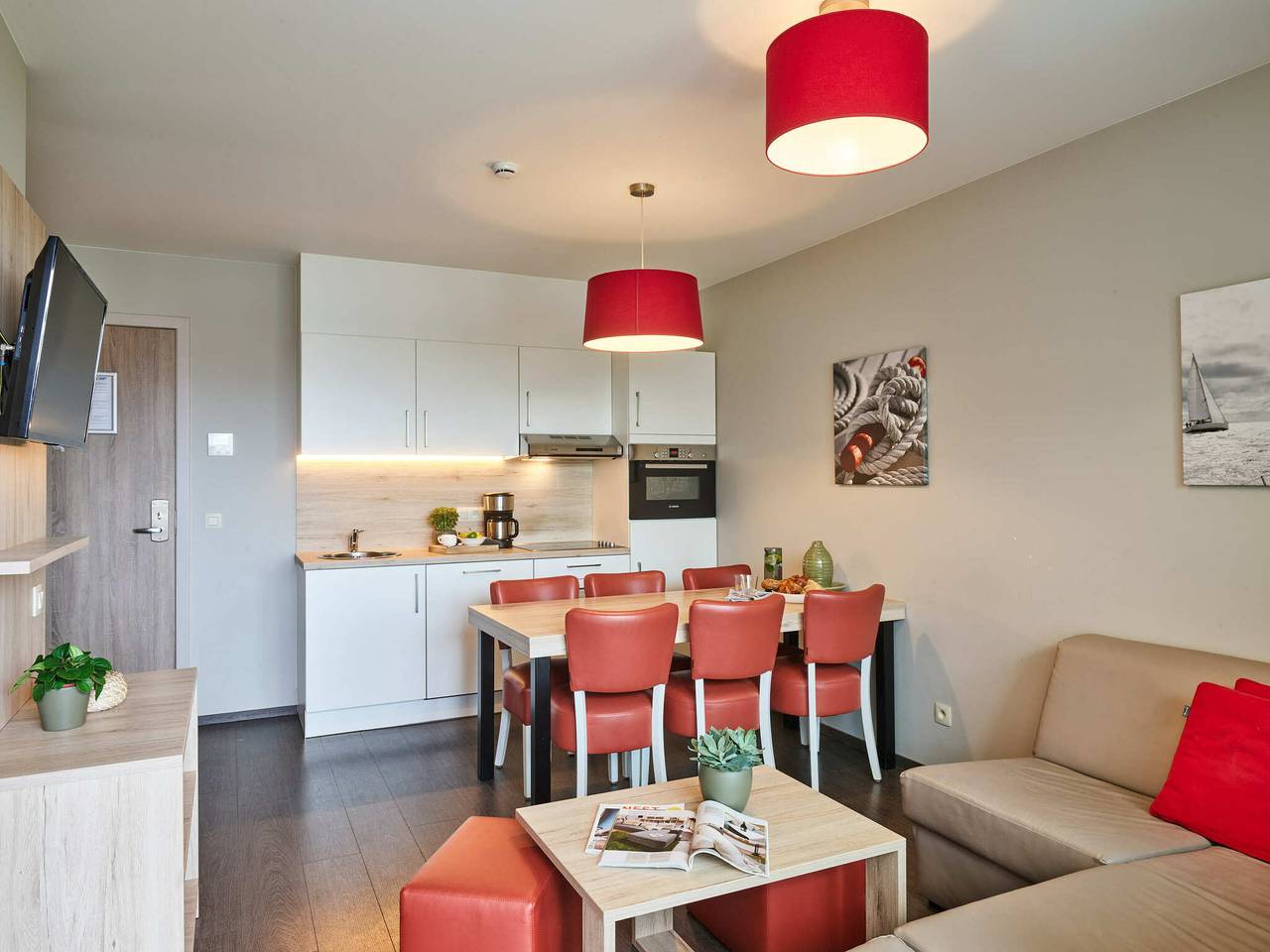 Holiday Suites Zeebrugge — Family suite | 6p in Brujas, Costa de Bélgica