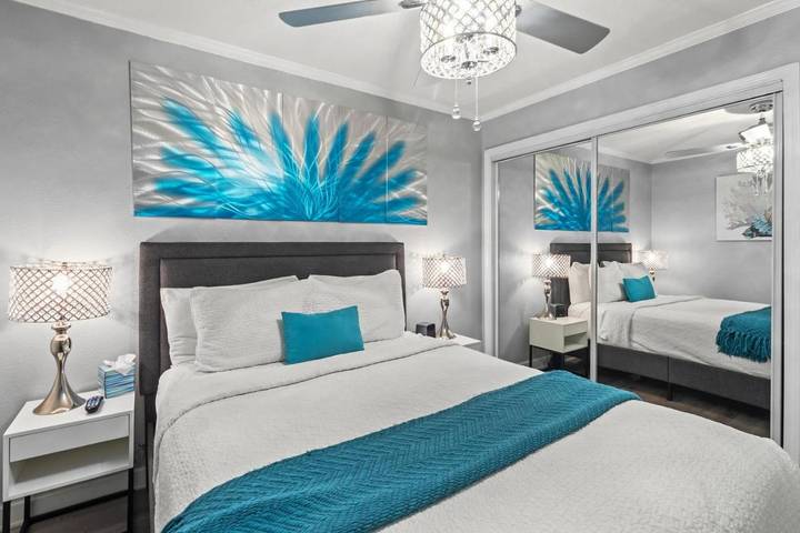 Lägenhetshotell för 4 Personer, med pool och balkong - 1