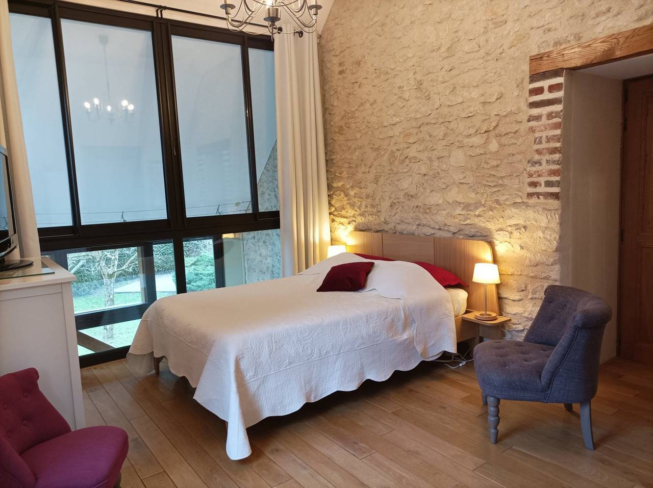 Croix Saint Jean - Suite de deux chambres 4 personnes in Fouchères, Aube