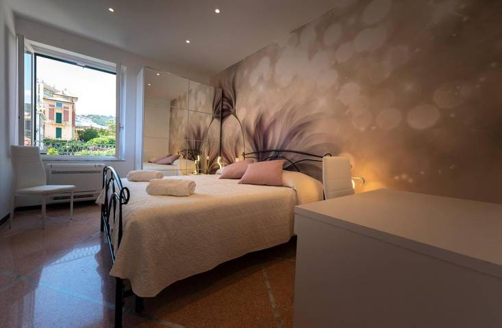 Maison d’hôte pour 4 personnes, avec Balcon ainsi que Terrasse et Vue à Santa Margherita Ligure