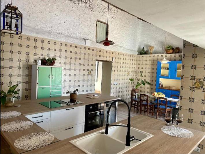 Casa rural para 14 personas, con piscina para niños además de piscina y jardín, Se admiten mascotas en La Sagra - 4